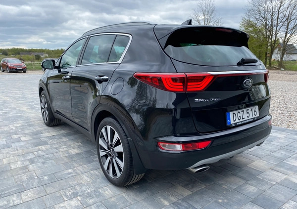 Kia Sportage cena 67900 przebieg: 186000, rok produkcji 2018 z Krzanowice małe 154